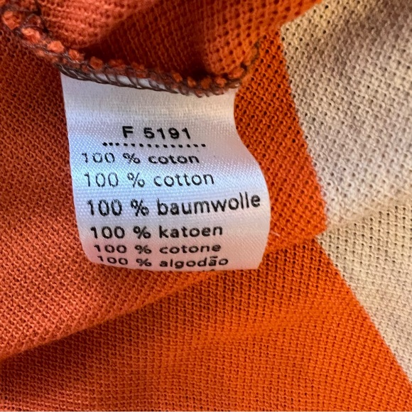 NWT Vintage 80s Lacoste long-sleeve men’s polo rugby shirt size 40/Medium - Picture 8 of 10